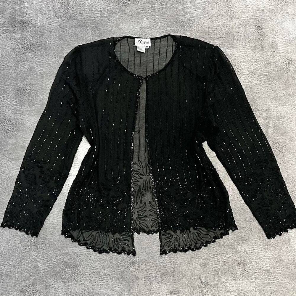 Vintage ikara beaded long sleeve